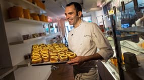 Dominique Ansel et ses fameux cronuts. 