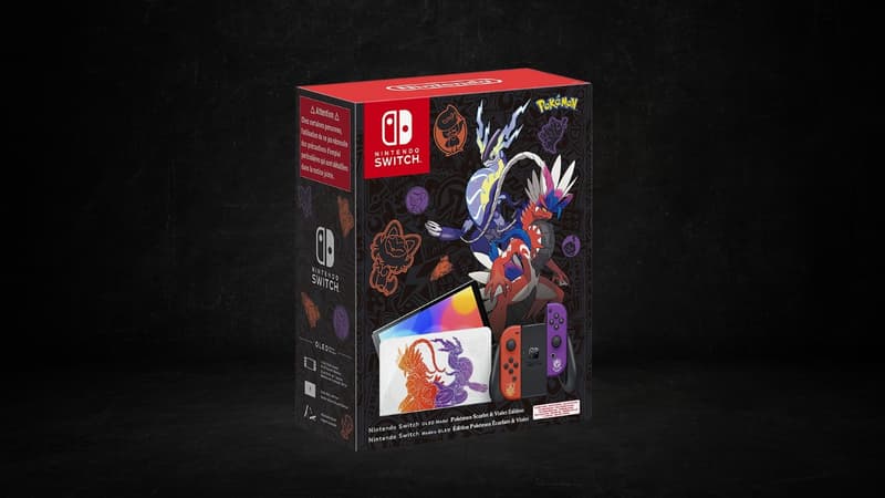 Cette Nintendo Switch OLED édition Pokemon Écarlate et Violet est enfin en promo
