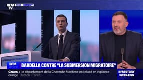 Story 1 : Bardella contre "la submersion migratoire" - 03/03
