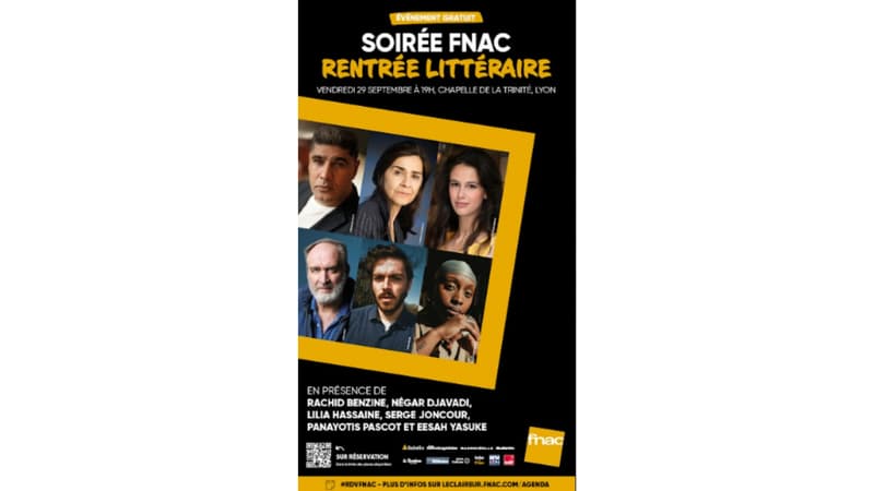 Soirée FNAC Rentrée Littéraire