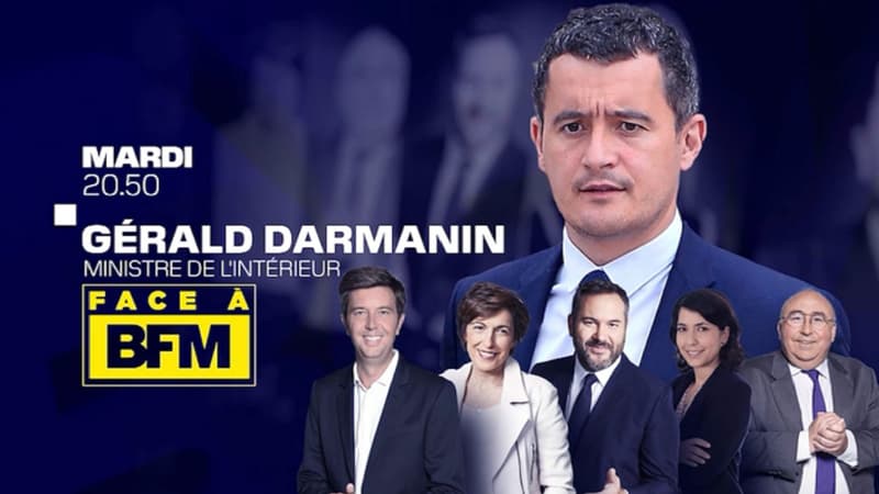 Gérald Darmanin est "face à BFM" le mardi 20 octobre 2020