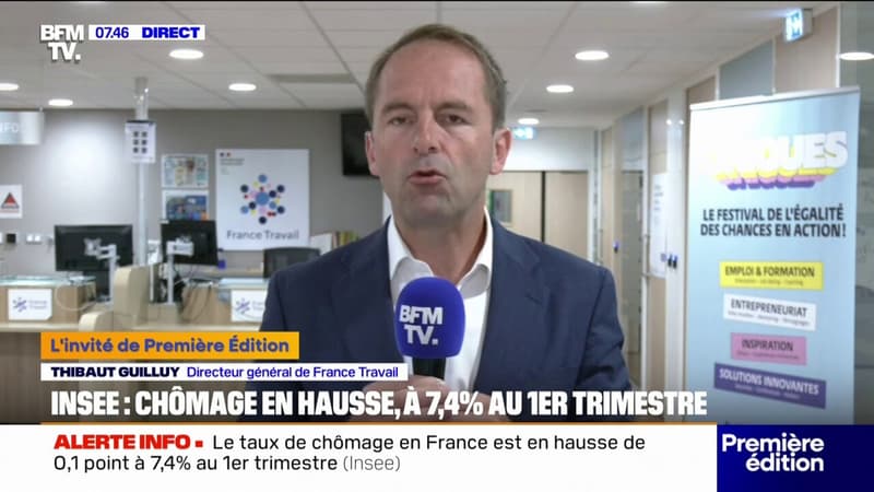 Thibaut Guilluy (directeur général de France Travail): 