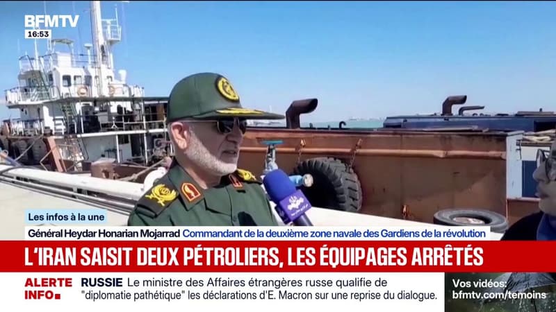 L'Iran annonce avoir saisi deux pétroliers dans le golfe Persique pour "contrebande de carburant"