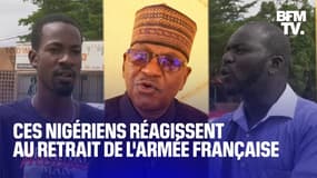 Ces Nigériens réagissent à l'annonce du retrait des troupes de l'armée française