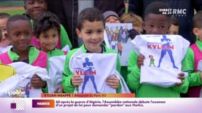Kylian Mbappé rend visite à son club d'enfance et surprend les jeunes footballeurs de Bondy