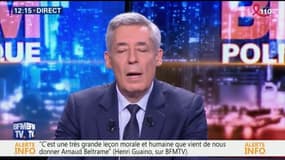 Mort d'Arnaud Beltrame: "C'est une très grande leçon morale et humaine qu'il nous a donné", estime Henri Guaino