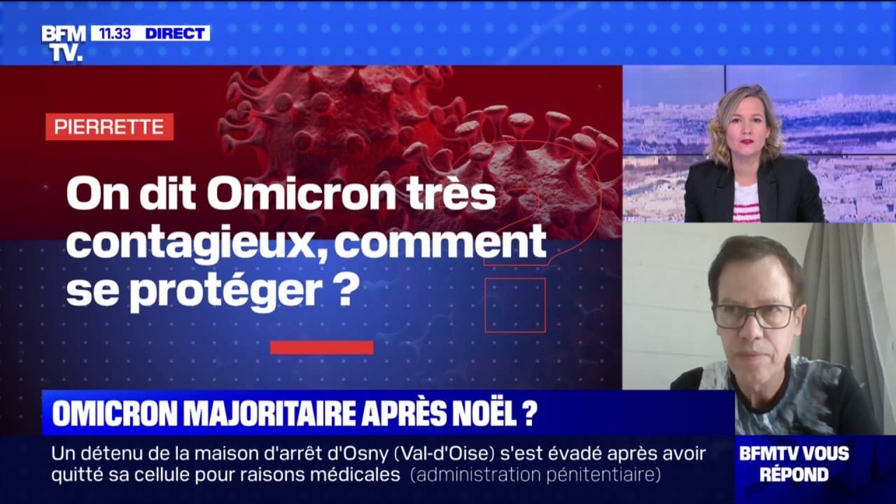 Comment se protéger du variant Omicron BFMTV répond à vos questions