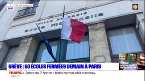 Grève du 7 février: 60 écoles fermées ce mardi à Paris