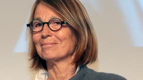 La ministre de la Culture et co-directrice de la maison d'édition Actes Sud Françoise Nyssen, le 18 mars 2016 à Paris. 