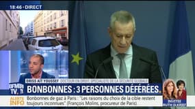 Bonbonnes de gaz à Paris: 3 personnes déférées