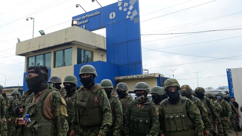 Équateur: 4000 soldats dans une prison pour une opération après l'assassinat d'un candidat à la présidence