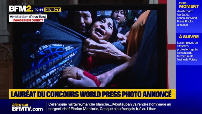 Le prix de la World Press photo est attribué à la photojournaliste Carol Guzy pour "Separated by ICE"