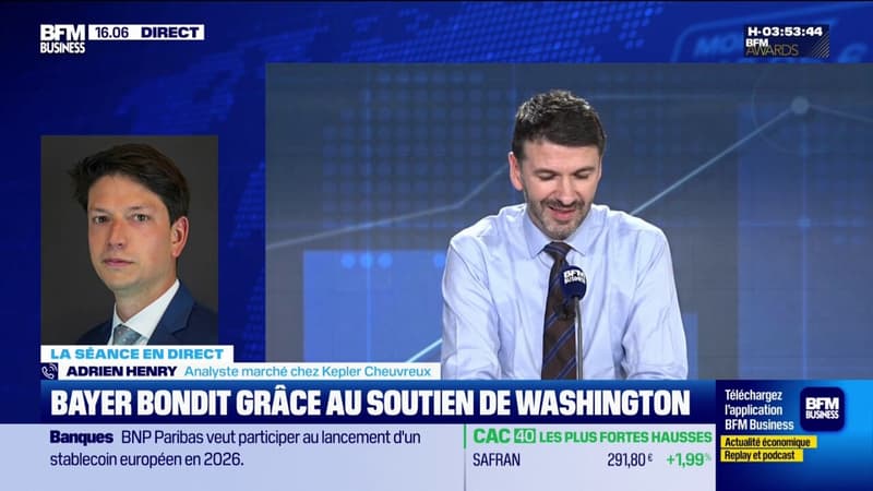 Bayer bondit grâce au soutien de Washington