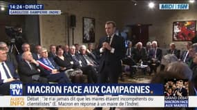 Emmanuel Macron sur les intercommunalités: "Je pense que quand on force des réorganisations, ça ne fonctionne pas"
