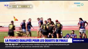 Coupe du monde de rugby amateur: la France qualifiée en quart de finale