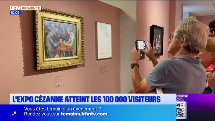 Aix-en-Provence : l'expo Cézanne atteint les 100 000 visiteurs