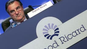 Patrick Ricard, PDG du group Pernod Ricard, photographié ici le 30 juin 2005 lors de l'AG du groupe à La Défense