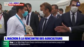 Corbières-en-Provence: Emmanuel Macron est sorti de sa réunion avec les agriculteurs et les élus locaux