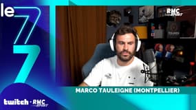 Twitch RMC Sport / Top 14 : "On visait le Top 4 avec Montpellier" témoigne Marco Tauleigne