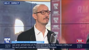 Nicolas Offenstadt face à Jean-Jacques Bourdin en direct