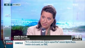 Canicule: Agnès Buzyn appelle à la vigilance