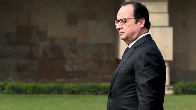 Le président Français en visite en Inde