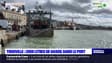 Trouville: au moins 2.000 litres de gasoil déversés dans le port après l'échouement d'un chalutier