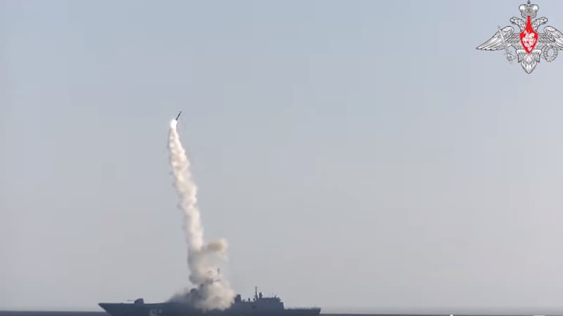 Guerre en Ukraine: la Flotte russe se dotera d'un nouveau missile hypersonique 