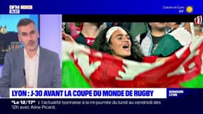 Lyon: J-30 avant la Coupe du Monde de rugby