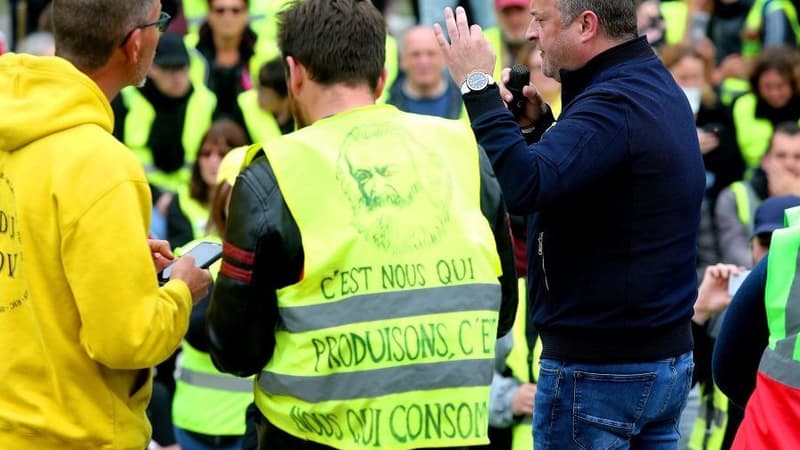 Des gilets jaunes à Amiens le 25 mais 2019