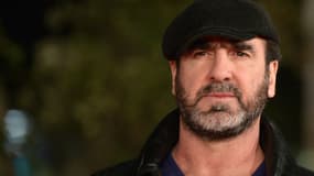 Eric Cantona lors du Festival international du Film de Rome (Italie), le 19 octobre 2015