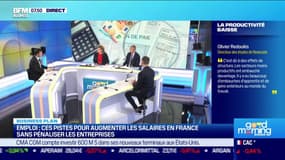 Les salaires ont baissé en France à cause d'une baisse de la productivité des salariés