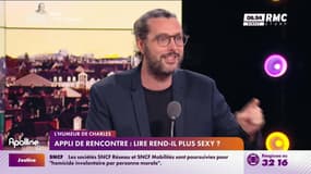 L'humeur de Charles : Appli de rencontre, lire rend-il plus sexy ? - 27/03