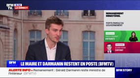 Gouvernement: Léon Deffontaines (tête de liste PCF pour les élections européennes) pointe "un remaniement sans changement"