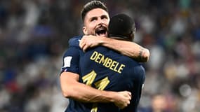 Olivier Giroud et Ousmane Dembélé