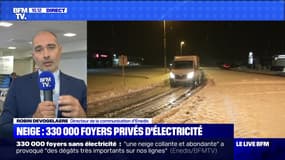 Neige : 330 000 foyers privés d'électricité - 15/11