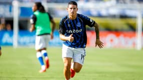 James Rodriguez avec Everton, à Orlando le 25 juillet 2021