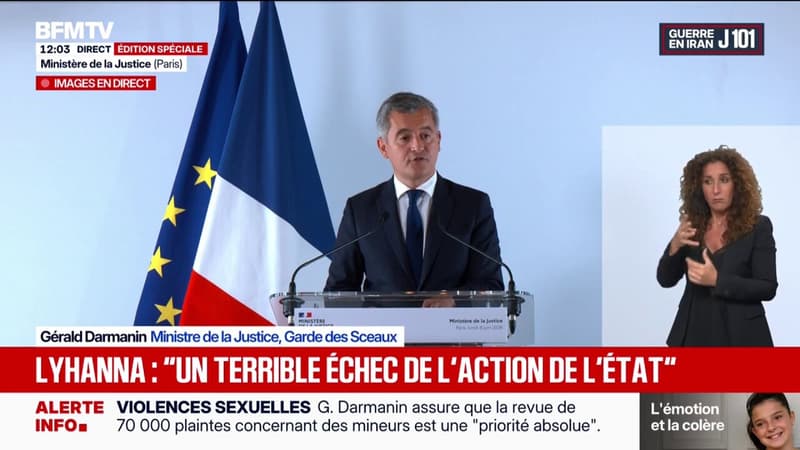 Affaire Lyhanna: Gérald Darmanin condamne "les menaces de mo