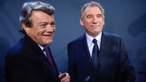 François Bayrou et Jean-Louis Borloo ont officialisé leur union mardi 5 novembre.