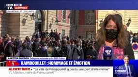 Attentat à Rambouillet: pour Laetitia Ducros (Unité SGP Police), "qu'un collègue soit touché de plein fouet, ça nous touche tous"
