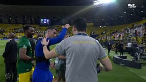 Cristiano Ronaldo après Al Nassr-Al Khaleej