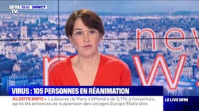 Virus: 105 personnes en réanimation (2) - 12/03