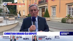  "C'est une satisfaction": Christian Girard (RN) réagit à son élection dans la 1re circonscription des Alpes-de-Haute-Provence