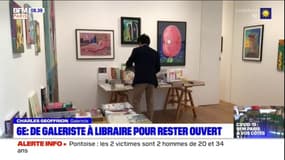 Confinement: comment un galeriste parisien est devenu libraire pour rester ouvert  