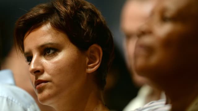 Najat Vallaud-Belkacem à l'université d'été du PS le 30 août 2015