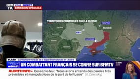 "Pour eux ils sont en guerre depuis presque dix ans": un Français combattant dans la légion internationale en Ukraine raconte