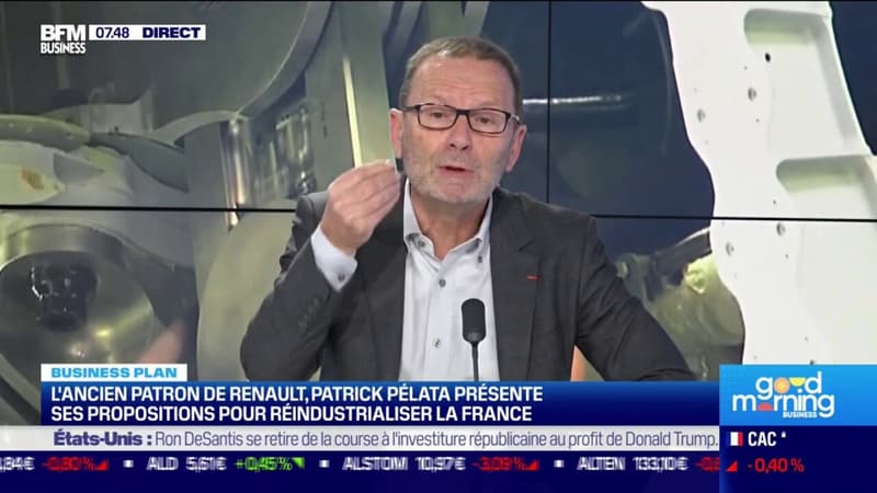 L'ancien patron de Renault donne ses propositions pour réindustrialiser la France