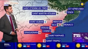 Météo Côte d'Azur: du soleil et des nuages ce mercredi, 16°c à Nice