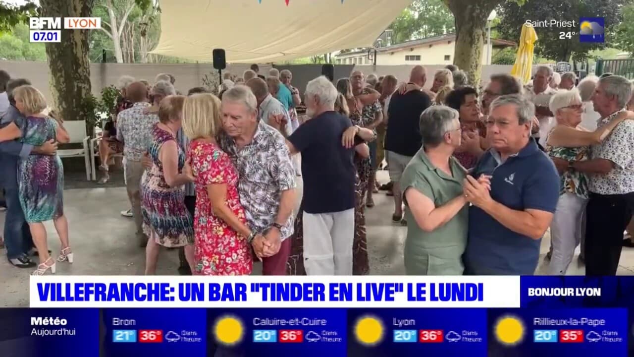 Villefranche-sur-Saône: un bar se change en guinguette tous les lundis