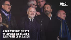 Ligue 1 : Aulas le confirme, l'OL va "déposer des recours" sur l'arrêt de la saison 